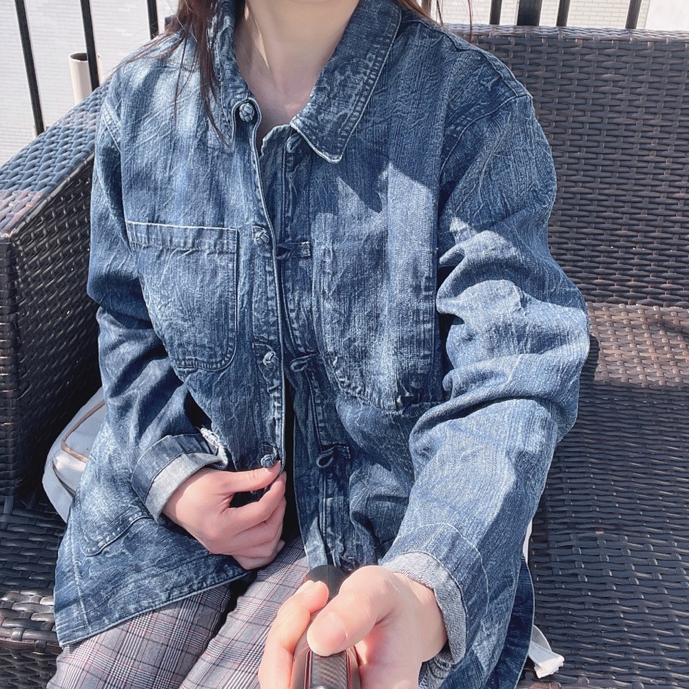 Size L Ralph Lauren Denim Jacket - Picture 5 of 13